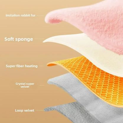 3-Level Electric Graphene Heating Pad for Uterine and Waist Support, USB Rechargeable Abdominal Warmer
